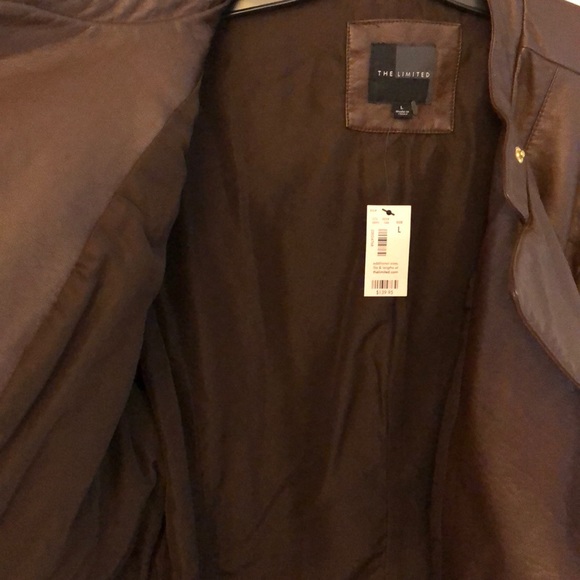 Women’s The Limited Faux Leather Jacket - Picture 4 of 5